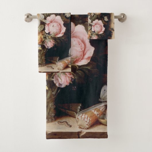 ヴァンデンベルゲの花のタオルカスタムセット バスタオルセット (インサイチュ)