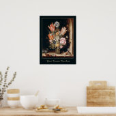 ヴァンデンベルゲの花のポスカスタムター ポスター (キッチン)