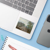 ヴァンデヴェン – カントリーパレスの前のボールゲーム シール (ノートパソコンとiPhone)