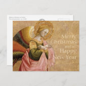 ヴァンニ受胎告知エンジェルCC0596クリスマスポストカード シーズンポストカード (正面/裏面)