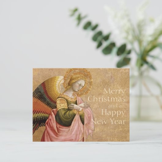 ヴァンニ受胎告知エンジェルCC0596クリスマスポストカード シーズンポストカード (スタンド正面)