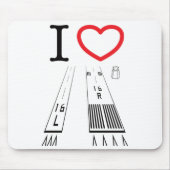 ヴァンヌイズエアポートランウェイ16Lおよび16R -マウスパッド マウスパッド (正面)