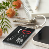 ヴァンヌイズエアポート滑走路16L-16R / 34L-34R キーホルダー (正面右)