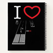 ヴァンヌイ空港滑走路16L-16R / 34L - 34R ノートブック (裏面)