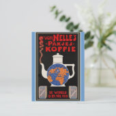 ヴァンネールズコーヒー – ヴィンテージ広告ズ ポストカード (スタンド正面)