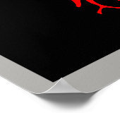 ヴァンパイアおもしろいはゴシック美術プリント ポスター (角)