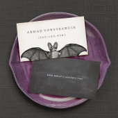 ヴァンパイアこうもりハロウィーン通話カード 名刺