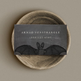 ヴァンパイアこうもりハロウィーン 名刺