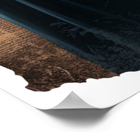 ヴァンパイアこうもりヴィンテージスタイルハロウィーン新聞 ポスター (角)