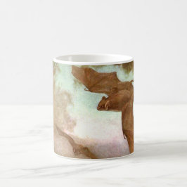 ヴァンパイアこうもりby CE Swan,ヴィンテージ野生動物 コーヒーマグカップ