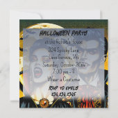 ヴァンパイアとこうもりハローウィンパーティ (裏面)