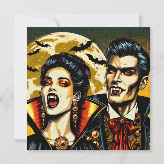 ヴァンパイアとこうもりハローウィンパーティ (正面)