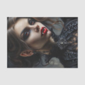 ヴァンパイアのゴシック様式の女性 薄葉紙 (正面)