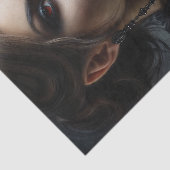 ヴァンパイアのゴシック様式の女性 薄葉紙 (詳細)