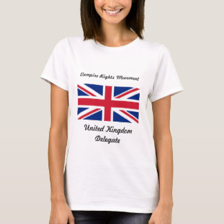 ヴァンパイアの権利 – 英国 Tシャツ