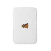 ヴァンパイアの衣装を着たドイツのブルドッグハロウィーン犬 バスマット (正面縦)