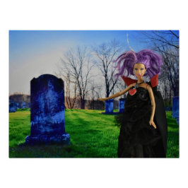 ヴァンパイアは墓地を訪れる ポスター