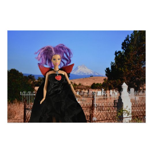 ヴァンパイアは墓地を訪れる ポスター (正面)