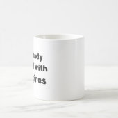 ヴァンパイアは～を扱う コーヒーマグカップ (中央)