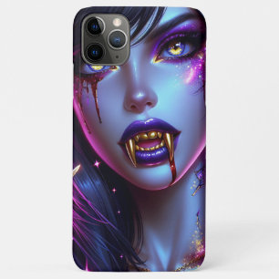 ヴァンパイアウィズ金ゴールドファンズアイアート iPhone 11 PRO MAXケース