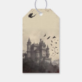 ヴァンパイアキスヴィンテージドラキュラハロウィーン ギフトタグ (裏面)