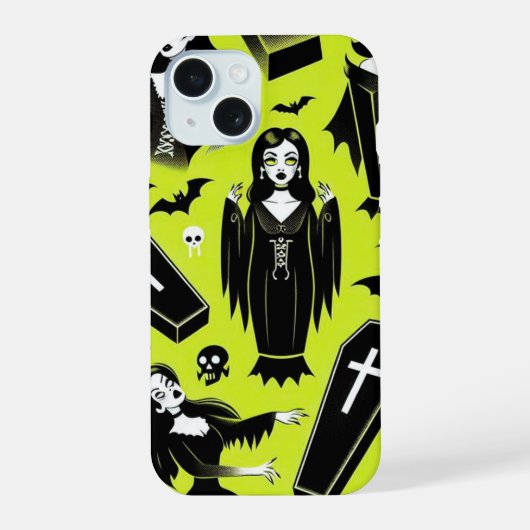 ヴァンパイアグール iPhone 15ケース (裏面)