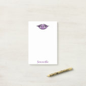 ヴァンパイアゴシックパープルポストイット®注記 ポストイット (デスク上)