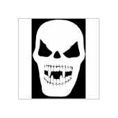 ヴァンパイアスカルシルエットアートスタンプ ラバースタンプ (インプリント)