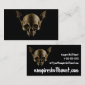 ヴァンパイアスカル名刺 名刺 (正面/裏面)