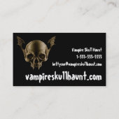 ヴァンパイアスカル名刺 名刺 (裏面)