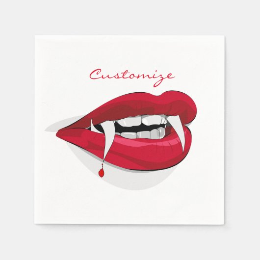 ヴァンパイアスマイルサンダー_コーブ スタンダードカクテルナプキン (正面)