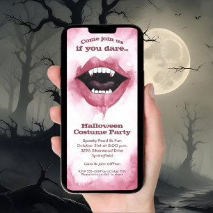 ヴァンパイアスマイルハロウィーン 招待状