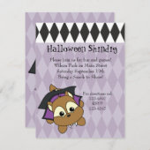 ヴァンパイアチプムンクかわいこちゃん 招待状 (正面/裏面)