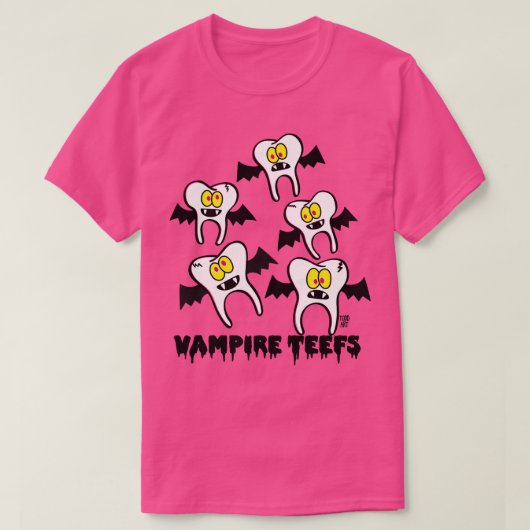 ヴァンパイアテエフ Tシャツ (デザイン正面)