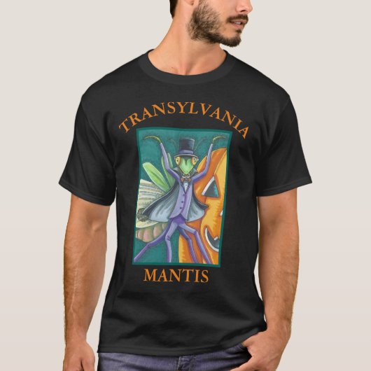 ヴァンパイアトランシルバニアマンティハロウィーンTシャツ Tシャツ (正面)