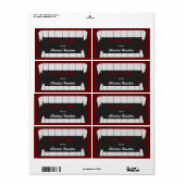 ヴァンパイアバイトハロウィーンベーキングラベル ラベル (フルシート)