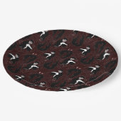 ヴァンパイアパターン紙プレート ペーパープレート (アングル)