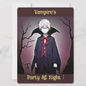 ヴァンパイアパーティーオールナイトファンタスティック不気味不気味 シーズンカード (正面)