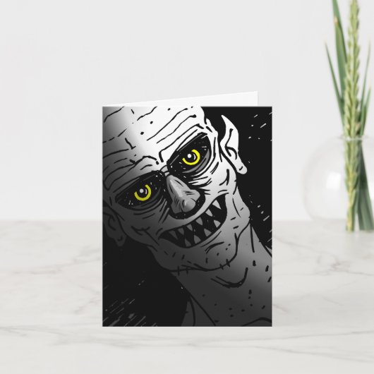 ヴァンパイアパーティーハロウィーン招待状 招待状 (正面)