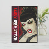 ヴァンパイアパーティー漫画おもしろいキッズ 招待状 (スタンド正面)