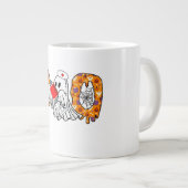 ヴァンパイアビベス || ハロウィン ジャンボコーヒーマグカップ (正面右)