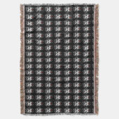 ヴァンパイアブランケットハロウィーンヴァンパイアブランケットデコール スローブランケット (正面縦)