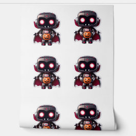 ヴァンパイアロボットハロウィーンかわいい未来不気味芸術 壁紙