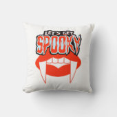 ヴァンパイア不気味ファンハロウィーンデザイン クッション (正面)