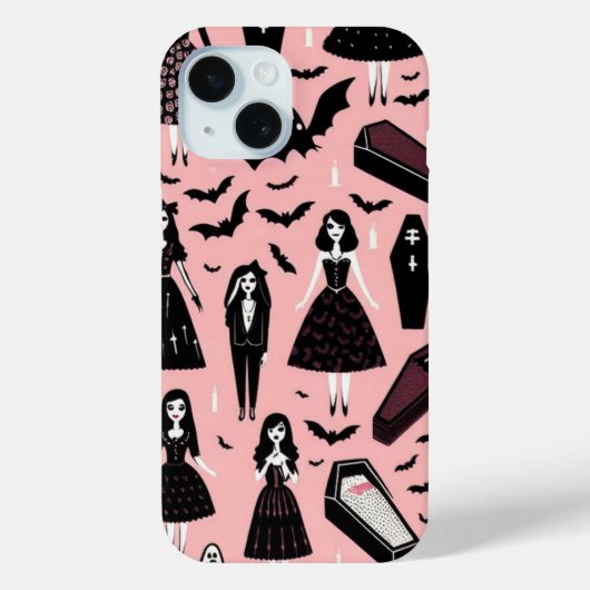 ヴァンパイア人形 Case-Mate iPhoneケース (裏面)