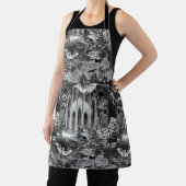 ヴァンパイア地下聖堂スカルこうもりゴシック教会 エプロン (インサイチュ)