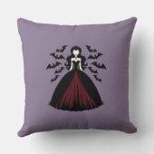 ヴァンパイア女王 クッション (裏面)