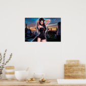 ヴァンパイア少女 ポスター (キッチン)