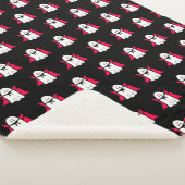 ヴァンパイア幽霊オンブラック シェルパブランケット (3/4)