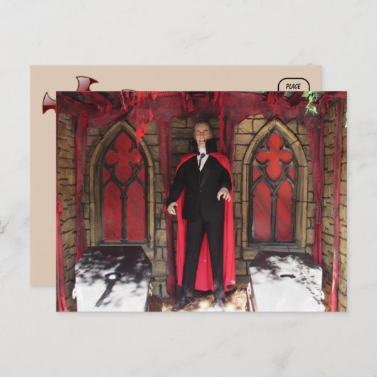 ヴァンパイア怪獣/ハロウィンポストカード ポストカード (正面/裏面)